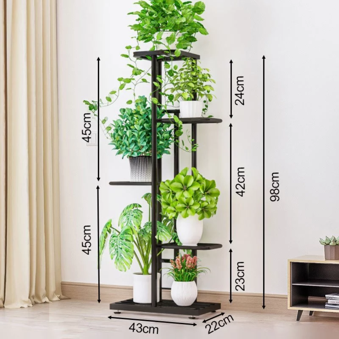 Suporte Multiandares para Plantas – Ideal para Jardim, Sala e Varanda