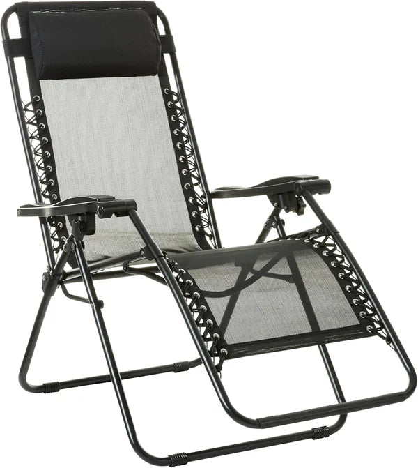 Cadeira Dobrável [SUPER REFORÇADA 150kg] + Kit Completo (Guarda-Sol e Porta-Copos)