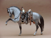 Escultura Cavalo Cinza