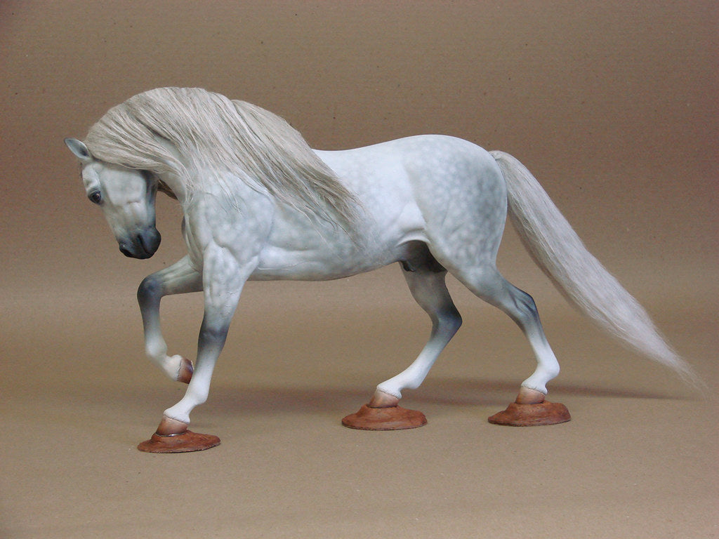 Escultura Cavalo Branco