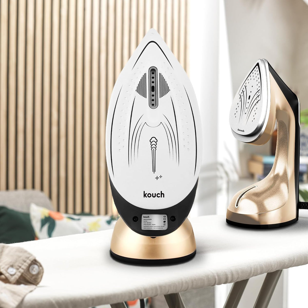 Vaporizador de roupas 2 em 1 Kosh Germany + Ferro a vapor de 1800 W