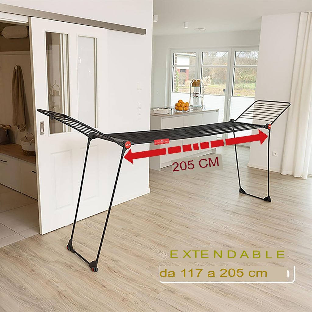 Varal FoldMax™ – O Varal que Desaparece Quando Você Não Precisa