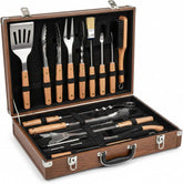 Kit para Churrasco - Estojo - 18 peças