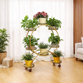 Suporte para Plantas e Flores com Rodinhas