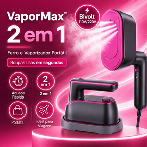 VaporPro 2 em 1 - Ferro e Vaporizador portátil Bivolt