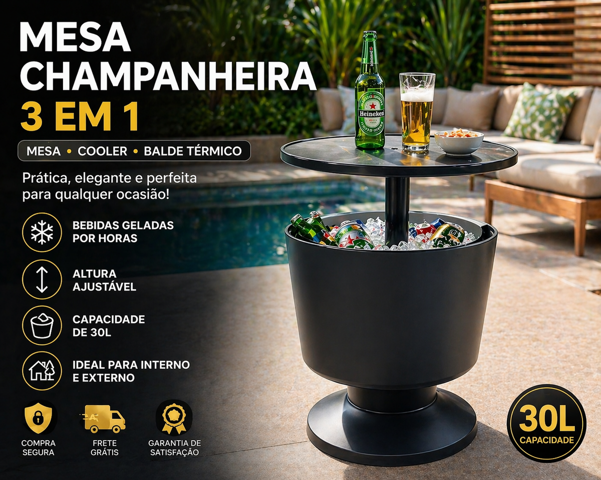 IceBar Cooler™ 30L [3 em 1]