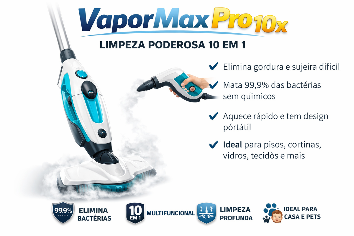 Mop VaporMax Pro 10 em 1 [VAPOR]