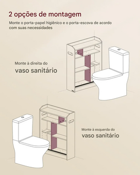 Armario Compacto para banheiro