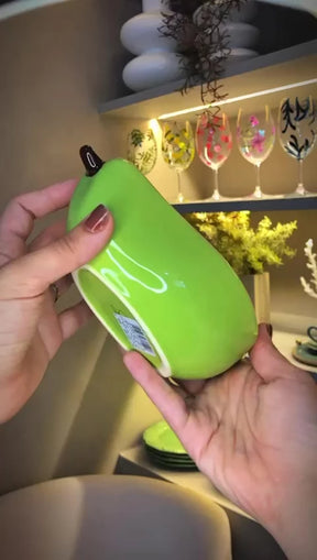 Bowl Fruta Coleção Tutti Frutti Tigela Cumbuca Porcelana