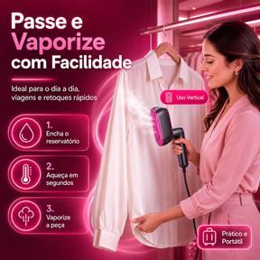 VaporPro 2 em 1 - Ferro e Vaporizador portátil Bivolt