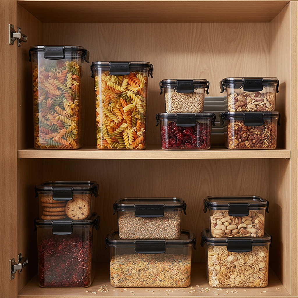Kit Potes Herméticos - Lock Kitchen™ [Última Semana de Frete Grátis]